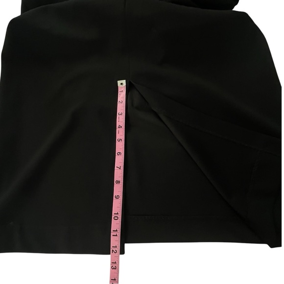 Xscape dress 16W black off shoulder elbow sleeve back zip built in bra back slit - Picture 11 of 16